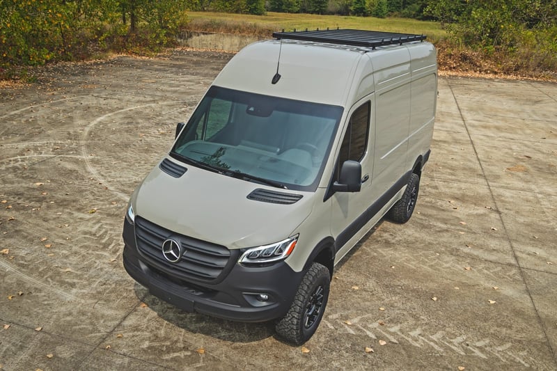 RC Roof Rack | Mercedes-Benz Sprinter 3500 (19-22)/Sprinter 3500XD (19-26) (manufacturer page)