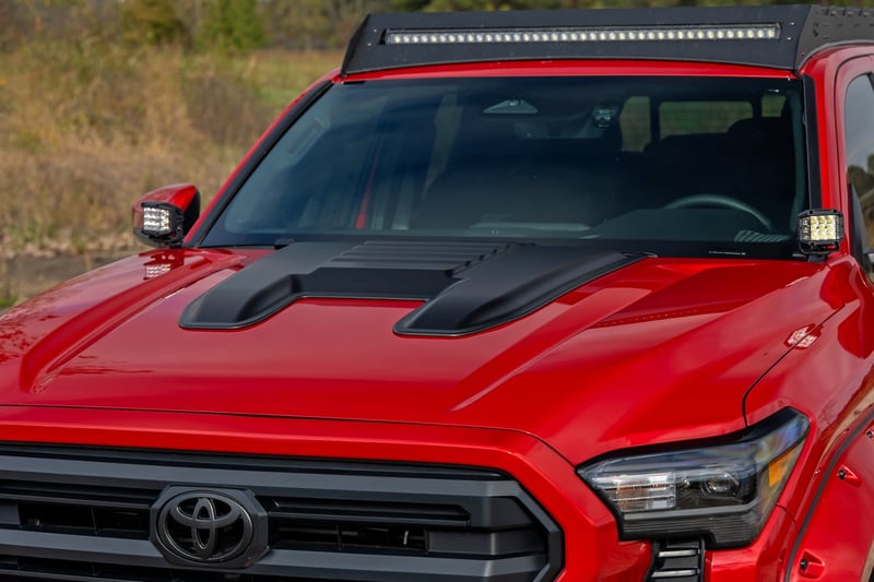 RC Hood Scoop | 089 Wind Chill Pearl | Toyota 4Runner (25-26)/Tacoma (24-26) (manufacturer page)