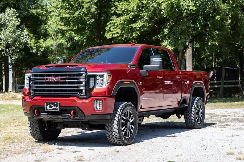 RC 7 Inch Lift Kit | Torsion Drop | M1 | w/ Overloads | Chevy/GMC 2500HD/3500HD (20-26) (manufacturer page)