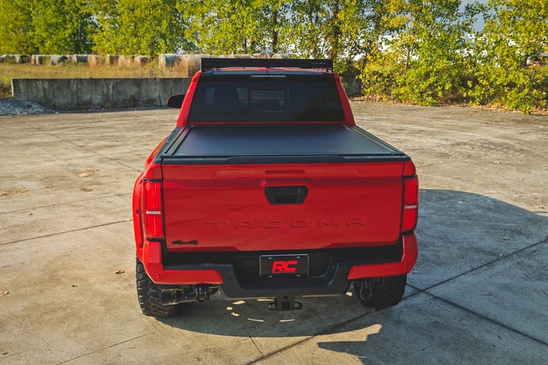 RC Powered Retractable Bed Cover | 5' Bed | Toyota Tacoma 2WD/4WD (2024-2026) (manufacturer page)
