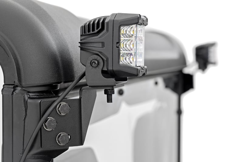 RC LED Light Kit | Rear Mount | 2" Black Pair | CFMOTO UFORCE U10 Pro (manufacturer page)