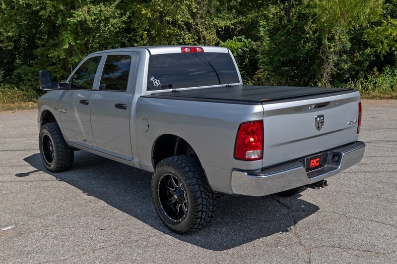 RC Hard Tri-Fold Flip Up Bed Cover | 6'4" Bed | Ram 1500/2500/3500 (10-26 & Classic) (manufacturer page)