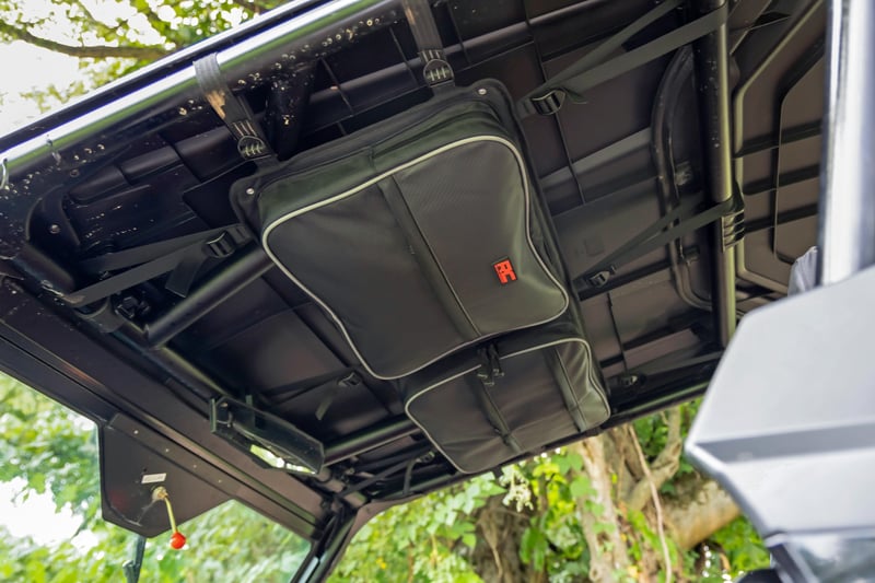 RC Overhead Roof Storage Bag | Can-Am Defender/Polaris RZR (manufacturer page)