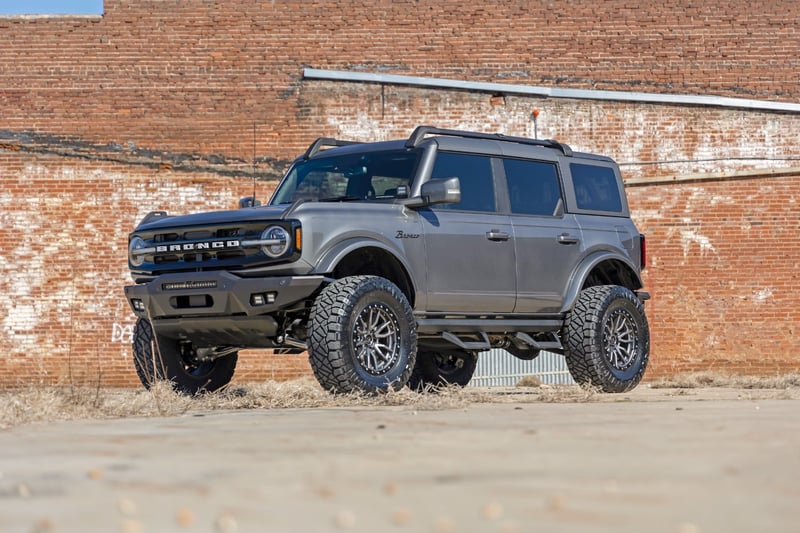RC Front Bumper | Modular | Full Wings | DRL | Ford Bronco 4WD (2021-2026) (manufacturer page)