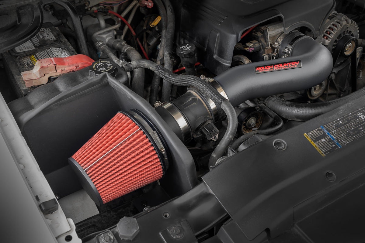 Rough Country 10475PF Cold Air Intake Kit | 4.8L |5.3L | 6.0L | Chevy Silverado 1500 2WD/4WD (07-08) - Image 3
