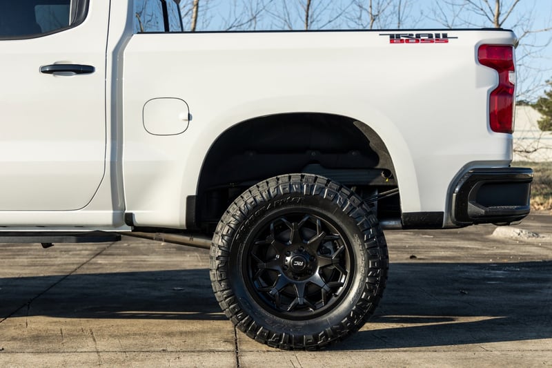 RC 80 Series Wheel | One-Piece | Semi Gloss Black | 20x9 | 6x5.5 | -12mm (manufacturer page)