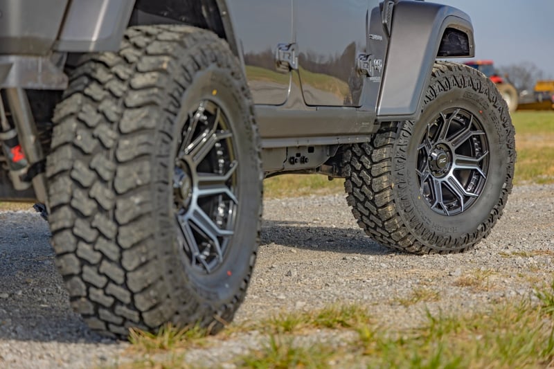 RC 89 Series Wheel | One-Piece | Black Machined Gun Metal | 17x9 | 5x5 | -12mm (manufacturer page)
