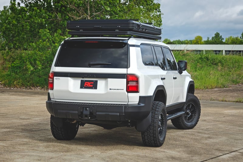RC BA2 Running Boards | Side Step Bars | Toyota Land Cruiser 4WD (2024-2026) (manufacturer page)
