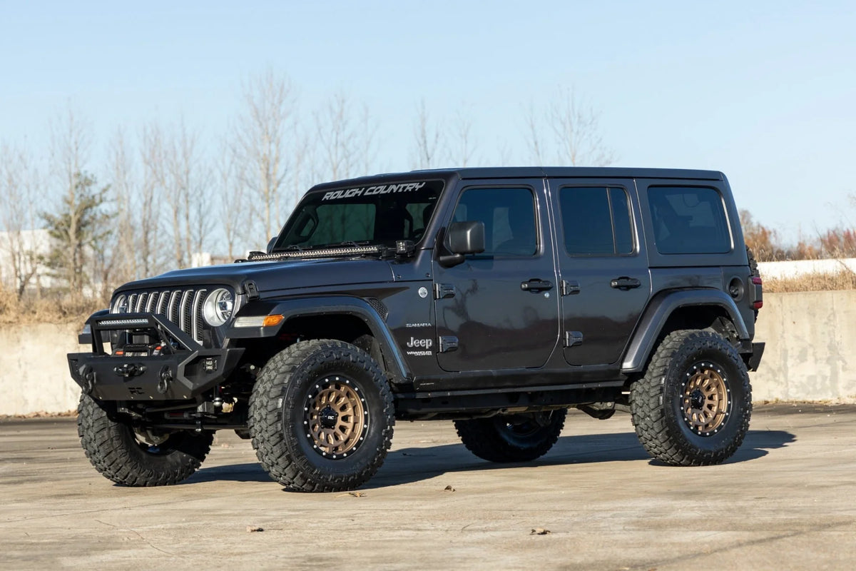 Rough Country 87 Series Wheel | Simulated Beadlock | Bronze/Black | 17x8.5 | 5x5 | +0mm - RC Wheels (Image 6 of 6)