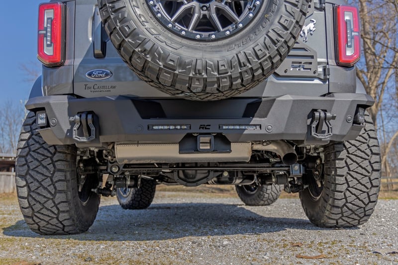 RC Rear Bumper | Black Series LED | Flood | Ford Bronco 4WD (2021-2026) (manufacturer page)