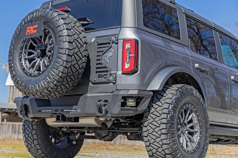 RC Rear Bumper | Black Series LED | Flood | Ford Bronco 4WD (2021-2026) (manufacturer page)