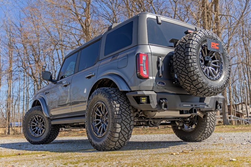 RC Rear Bumper | Black Series LED | 6" Pair | Slim Line | | Ford Bronco (21-26) (manufacturer page)