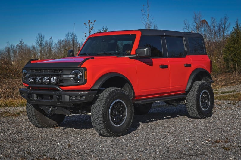 RC Multi-Color LED Running Boards | 4-Door | Ford Bronco 4WD (2021-2026) (manufacturer page)