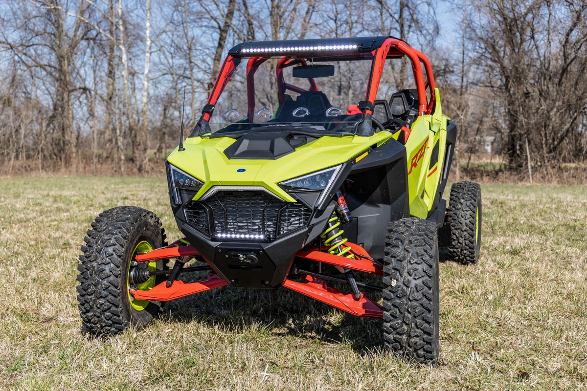 Vented Full Windshield | Scratch Resistant | Polaris RZR Turbo R - Windshields (Image 6 of 6)