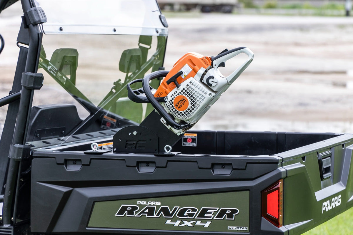 Chainsaw Carrier | Bed Side Mount | Multiple Makes & Models (Polaris/Can-Am) - Misc 25% (Image 6 of 6)