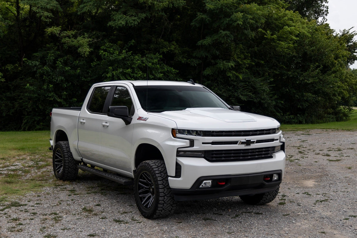 Hood Scoop | GLT Glacier Blue | Chevy Silverado 1500 2WD/4WD (2019-2026) - Misc 25% (Image 5 of 6)