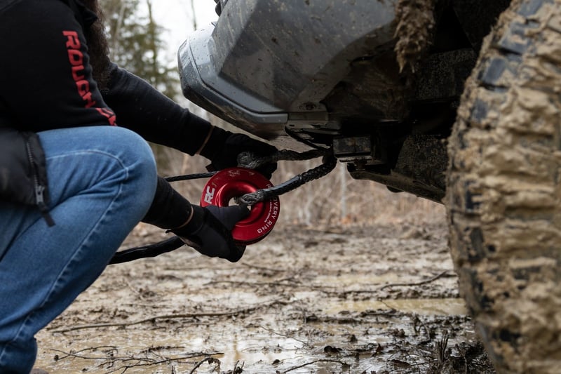RC 4" Winch Recovery Ring | 41000LB Capacity (manufacturer page)