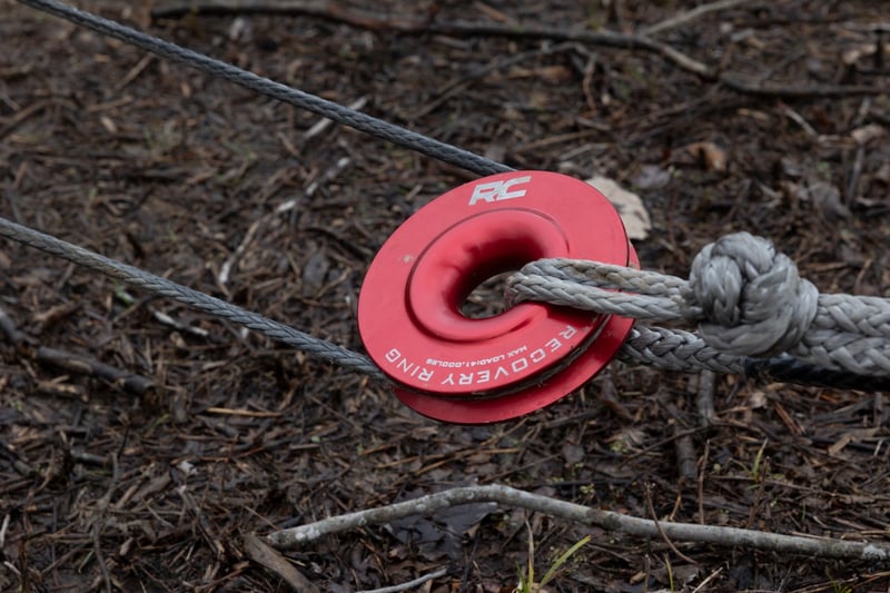 RC 6.5" Winch Recovery Ring | 41000LB Capacity (manufacturer page)