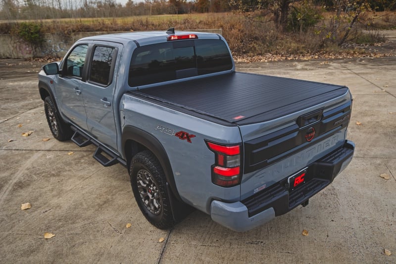 RC Hard Roll Up Bed Cover | 5' Bed | Nissan Frontier 2WD/4WD (2022-2026) (manufacturer page)