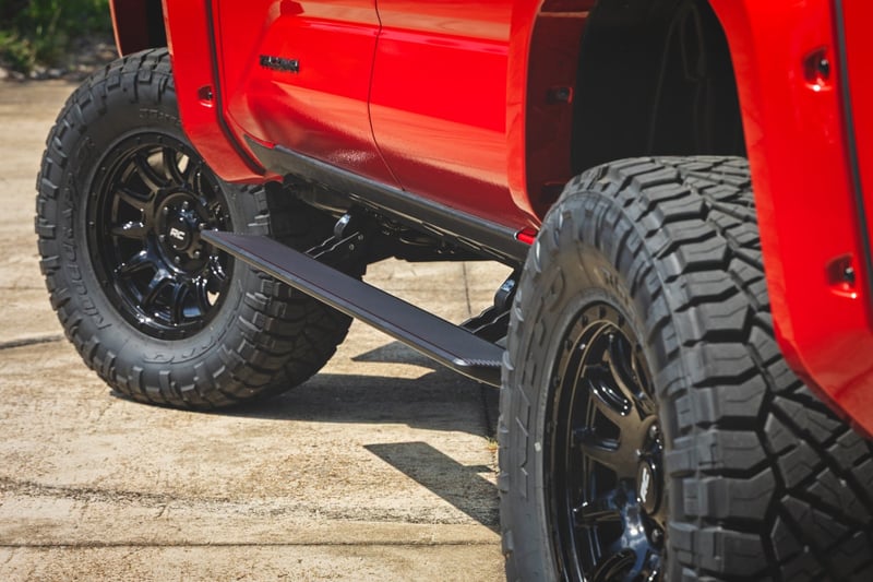 RC Power Running Boards | HT-Series | Double Cab | Toyota Tacoma 2WD/4WD (24-26) (manufacturer page)