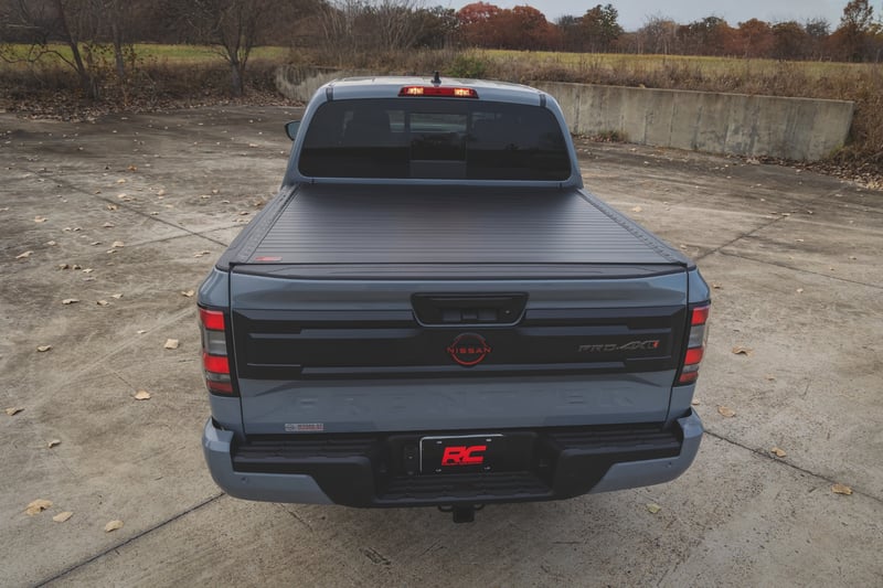 RC Hard Roll Up Bed Cover | 5' Bed | Nissan Frontier 2WD/4WD (2022-2026) (manufacturer page)