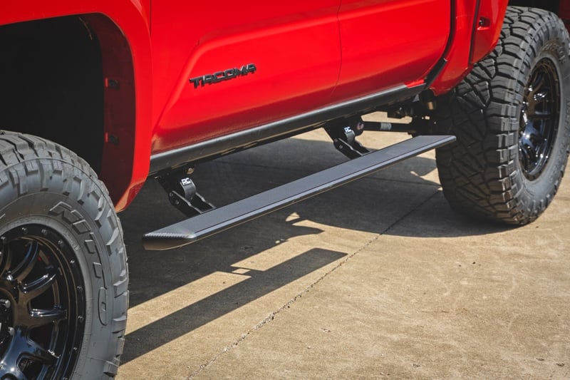 RC Power Running Boards | HT-Series | Double Cab | Toyota Tacoma 2WD/4WD (24-26) (manufacturer page)