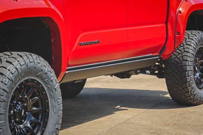 RC Power Running Boards | HT-Series | Double Cab | Toyota Tacoma 2WD/4WD (24-26) (manufacturer page)