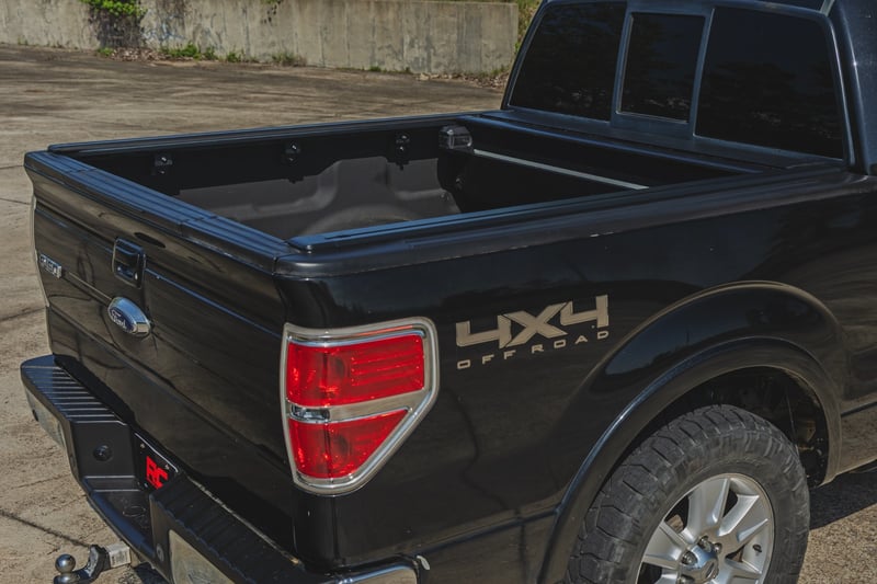 RC Powered Retractable Bed Cover | 5'7" Bed | Ford F-150 2WD/4WD (2009-2014) (manufacturer page)
