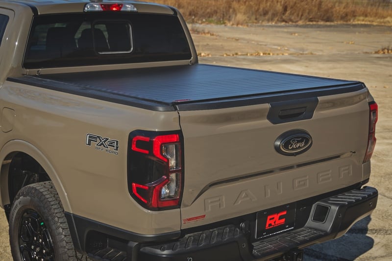 RC Hard Roll Up Bed Cover | 5' Bed | Ford Ranger 2WD/4WD (2024-2025) (manufacturer page)