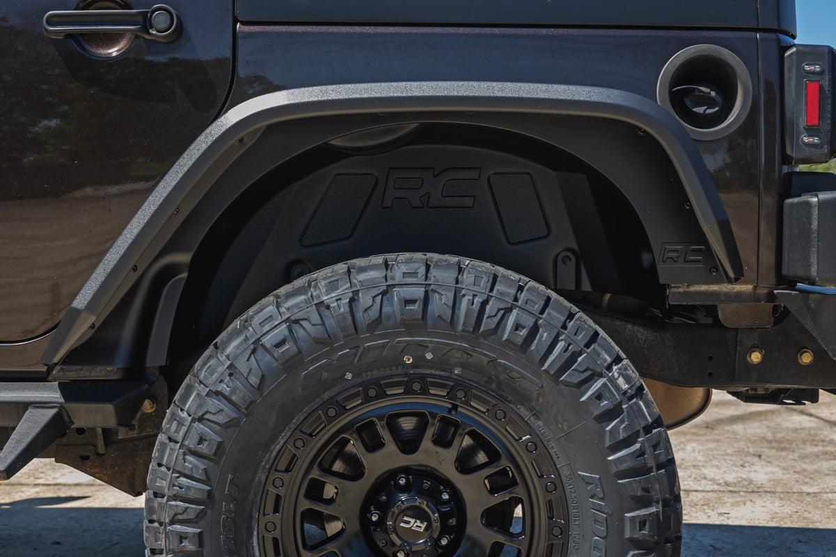 Rear Wheel Well Liners | Jeep Wrangler Unlimited 2WD/4WD (2007-2018) - Wheel Well Liners (Image 5 of 6)