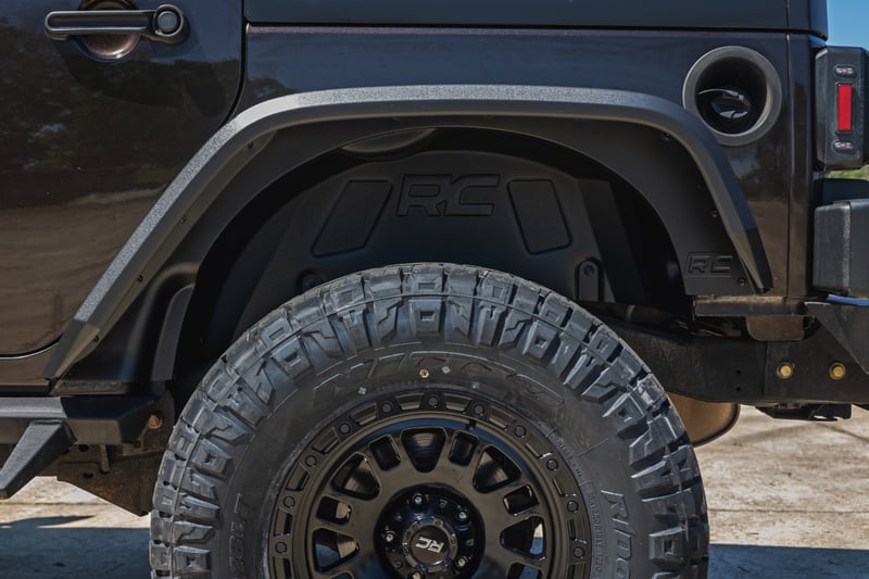 RC Rear Wheel Well Liners | Jeep Wrangler Unlimited 2WD/4WD (2007-2018) (manufacturer page)