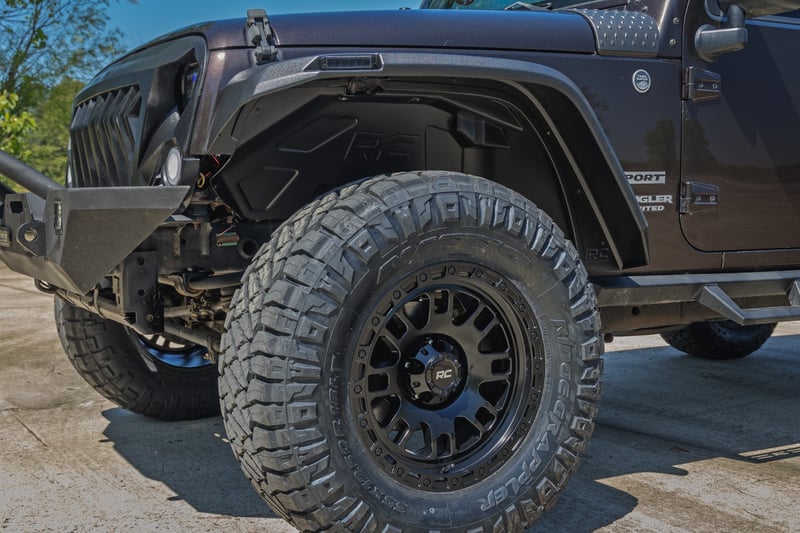 RC Rear Wheel Well Liners | Jeep Wrangler Unlimited 2WD/4WD (2007-2018) (manufacturer page)