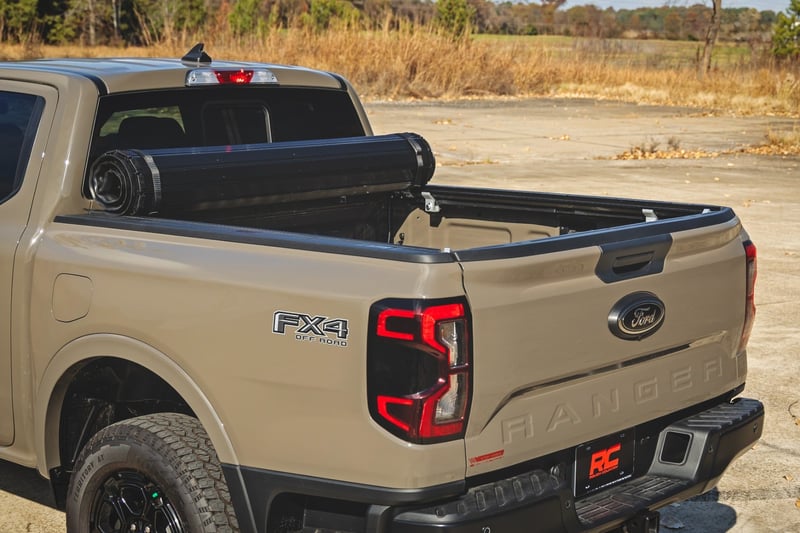 RC Hard Roll Up Bed Cover | 5' Bed | Ford Ranger 2WD/4WD (2024-2025) (manufacturer page)