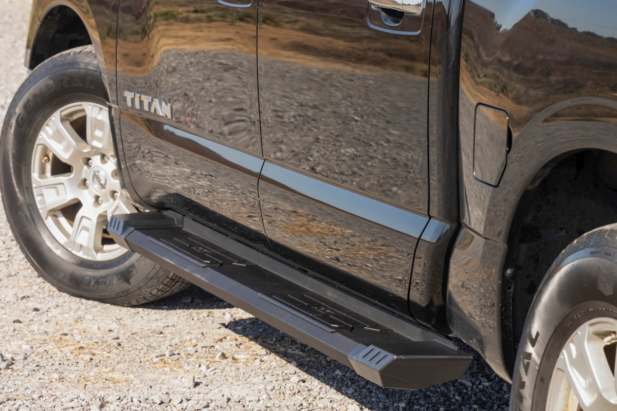 HD2 Aluminum Running Boards | Crew Cab | Nissan Titan 2WD/4WD (2004-2024) - Steps & Runningboard (Image 6 of 6)