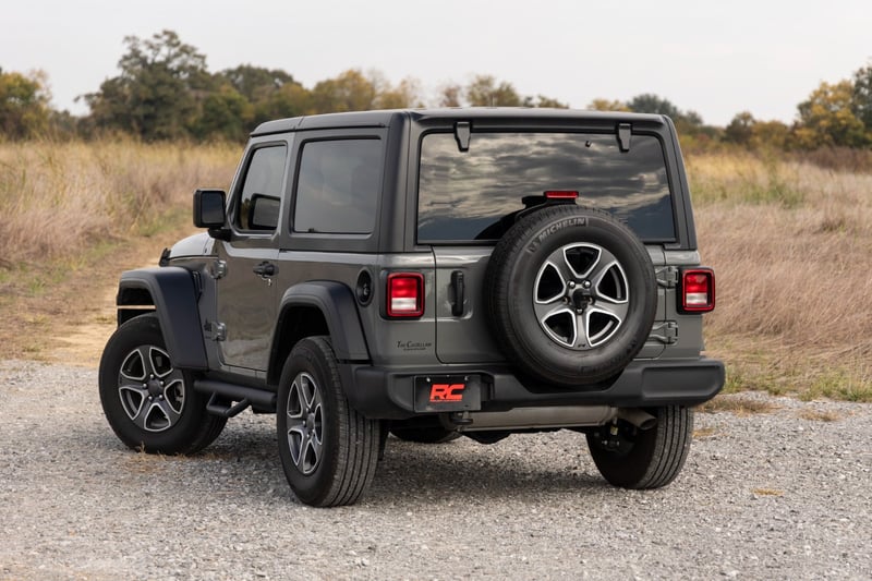 RC Nerf Steps | Full Length | 2 Door | Jeep Wrangler JL 4WD (2018-2026) (manufacturer page)