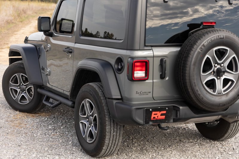 RC Nerf Steps | Full Length | 2 Door | Jeep Wrangler JL 4WD (2018-2026) (manufacturer page)
