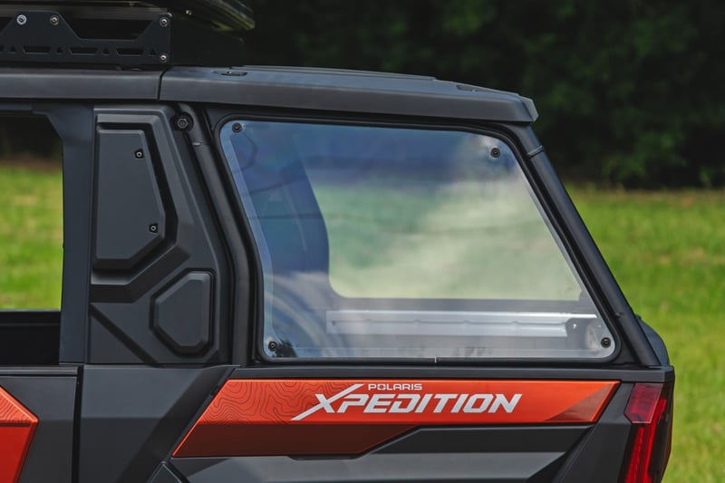 RC Bed Side Rear Windows | Scratch Resistant | Polaris XPEDITION ADV 5 (manufacturer page)