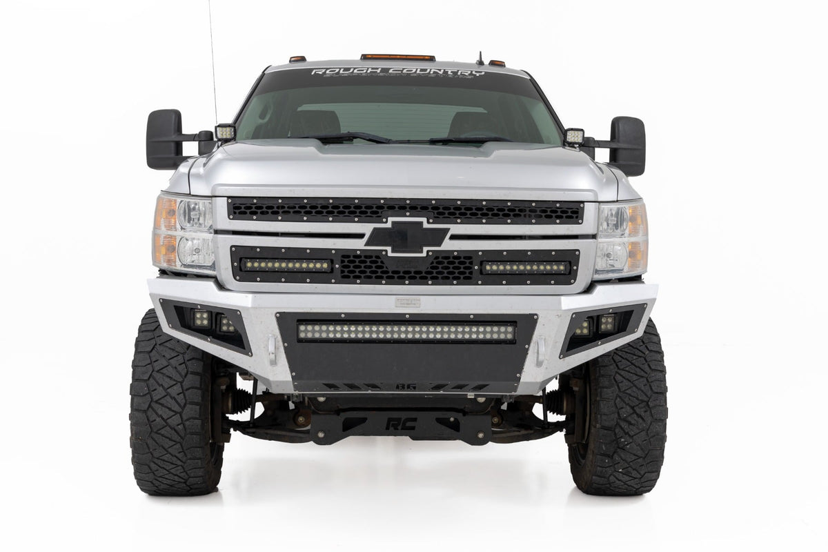 LED Light Kit | Ditch Mount | 2" Black Pair | Spot | Chevy 1500 & Chevy/GMC 2500HD/3500HD (07-14) - Lighting & Acc (Image 2 of 6)