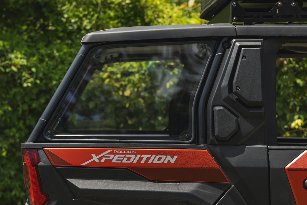 Bed Side Rear Windows | Scratch Resistant | Polaris XPEDITION ADV 5 - Windshields (Image 6 of 6)