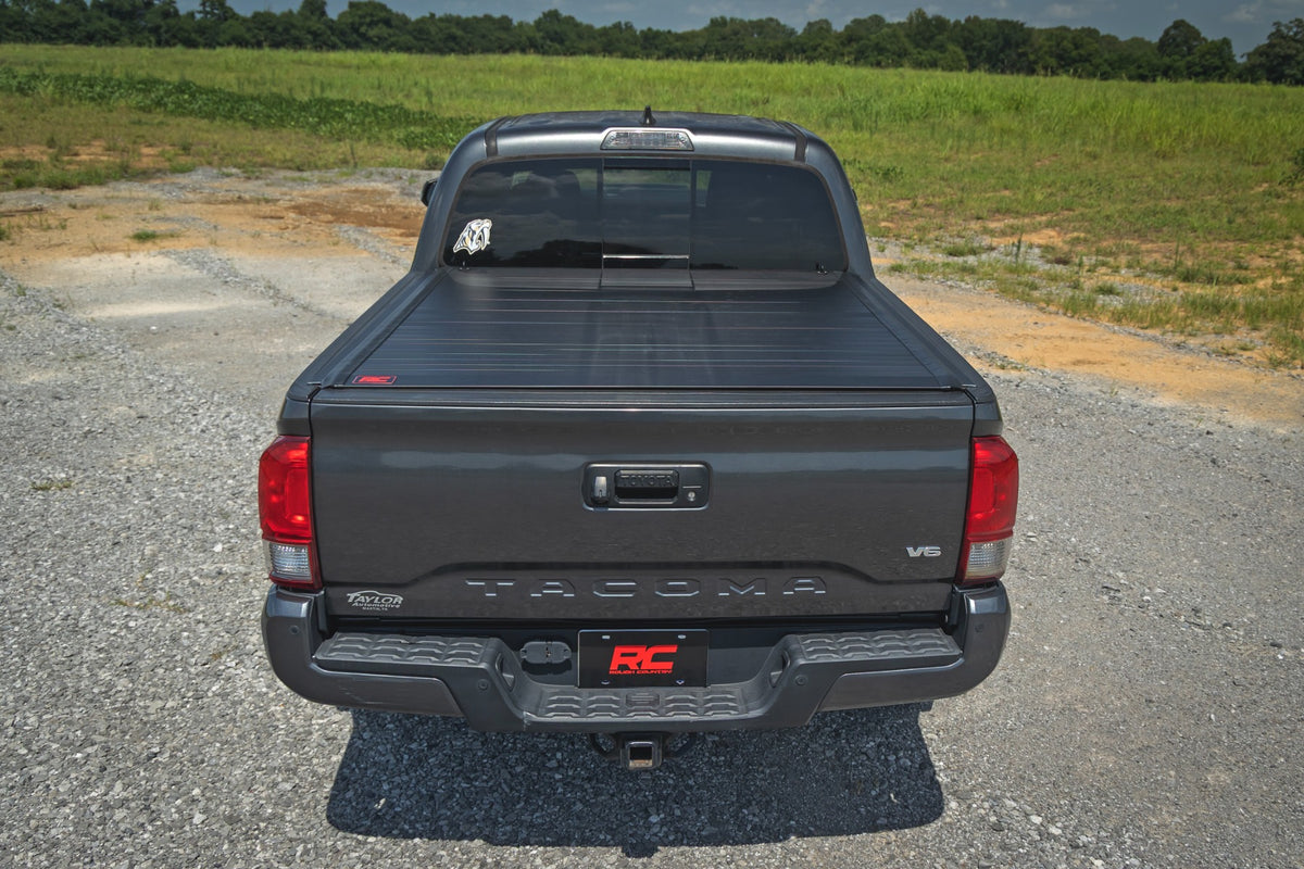 Rough Country 50420500 Hard Roll Up Bed Cover | 5' Bed | Toyota Tacoma 2WD/4WD (2016-2023) - Image 4