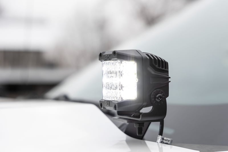 RC LED Ditch Light Kit | 3in OSRAM Pair | Wide | Chevy/GMC 1500 (14-18 & Classic) (manufacturer page)
