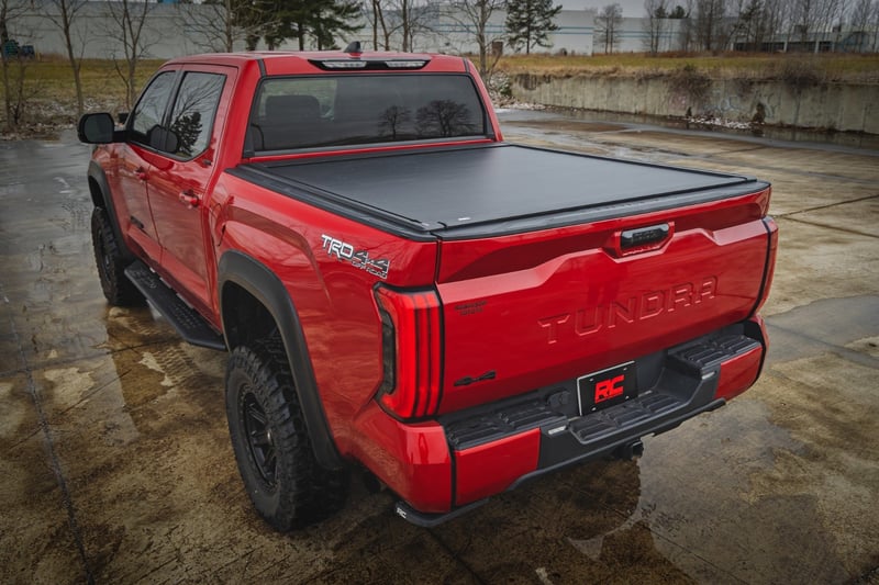 RC Powered Retractable Bed Cover | 5'7" Bed | Toyota Tundra 2WD/4WD (2022-2026) (manufacturer page)