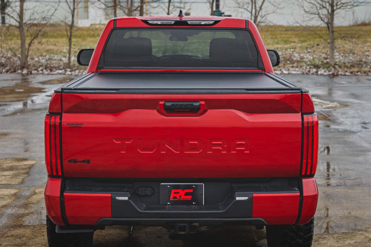 Rough Country 51514551 Powered Retractable Bed Cover | 5'7" Bed | Toyota Tundra 2WD/4WD (2022-2026) - Image 5