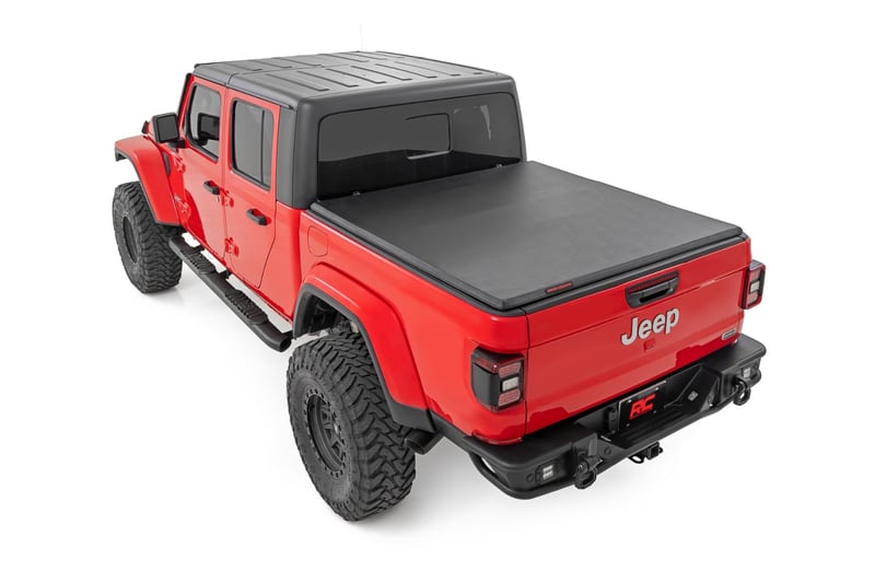 RC Soft Tri-Fold Bed Cover | 5' Bed | Jeep Gladiator JT 4WD (2020-2026) (manufacturer page)