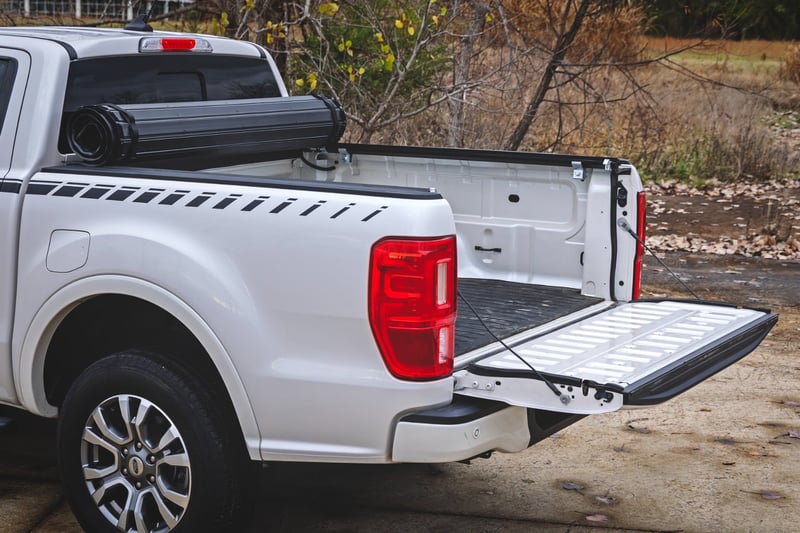RC Hard Roll Up Bed Cover | 5' Bed | Ford Ranger 2WD/4WD (2019-2023) (manufacturer page)