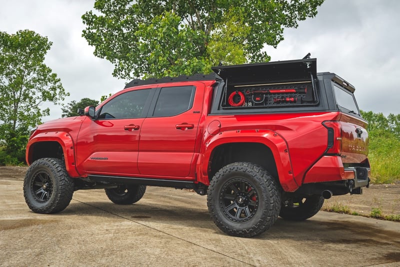 RC Bed Cap Molle Panel Side Storage Bin | Drivers Side | Toyota Tacoma (24-26) (manufacturer page)