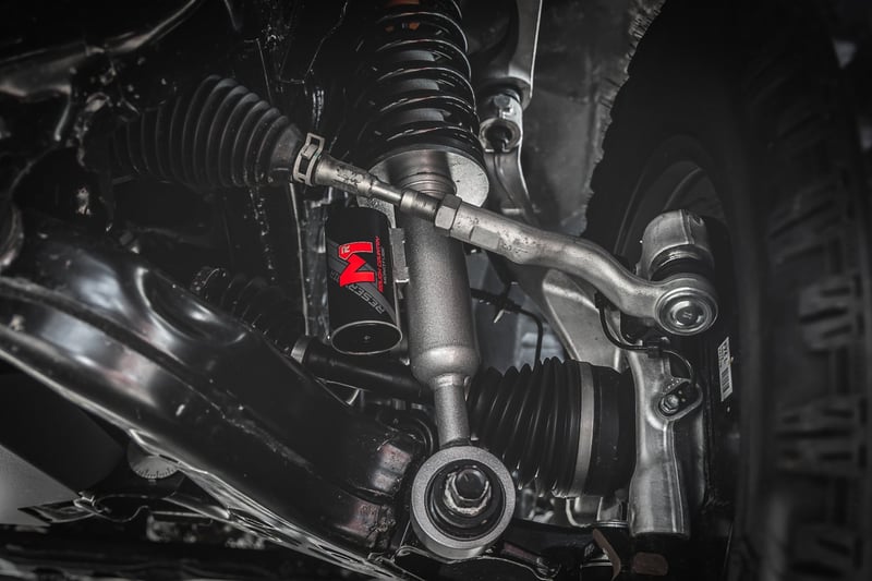 RC M1R Reservoir Loaded Struts | Adjustable Height | Front | 3.5 Inch | Toyota 4Runner (25-26) (manufacturer page)