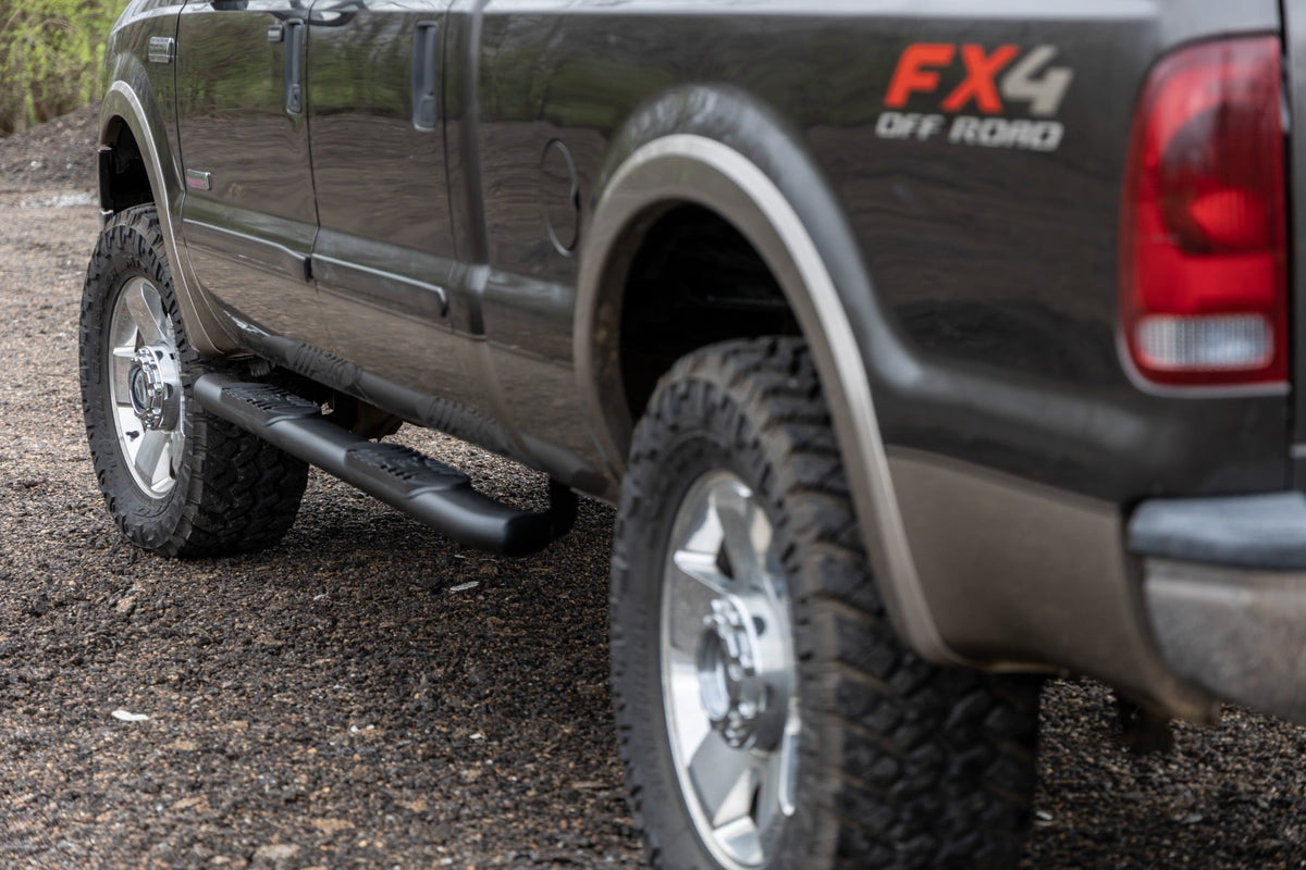 Oval Nerf Step | Crew Cab | Black | Ford F-250/F-350 Super Duty (99-16) - Steps & Runningboard (Image 5 of 6)