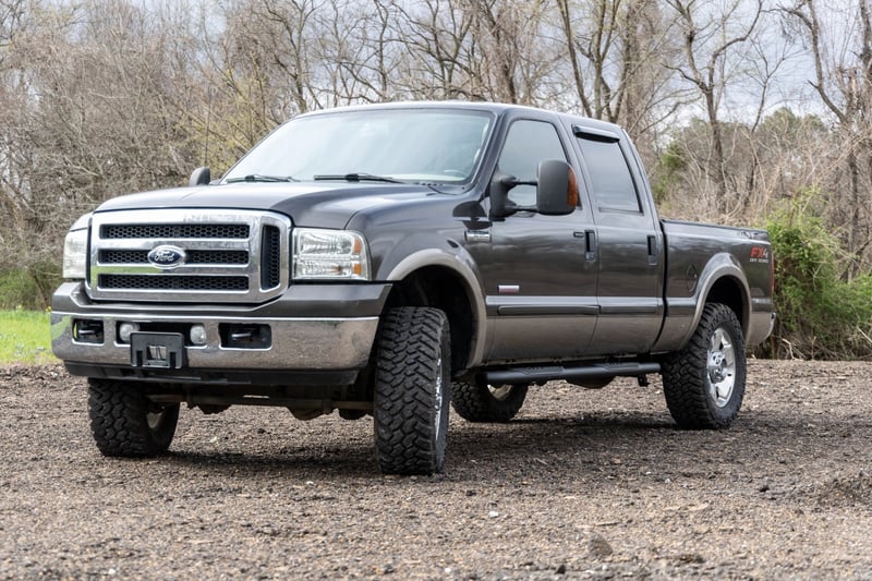 RC Oval Nerf Step | Crew Cab | Black | Ford F-250/F-350 Super Duty (99-16) (manufacturer page)