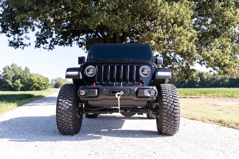 RC Winch Mounting Plate | Modular Steel OE Bumper | Jeep Gladiator JT/Wrangler JL (18-26) (manufacturer page)
